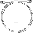 Male to Male pressure monitoring line.